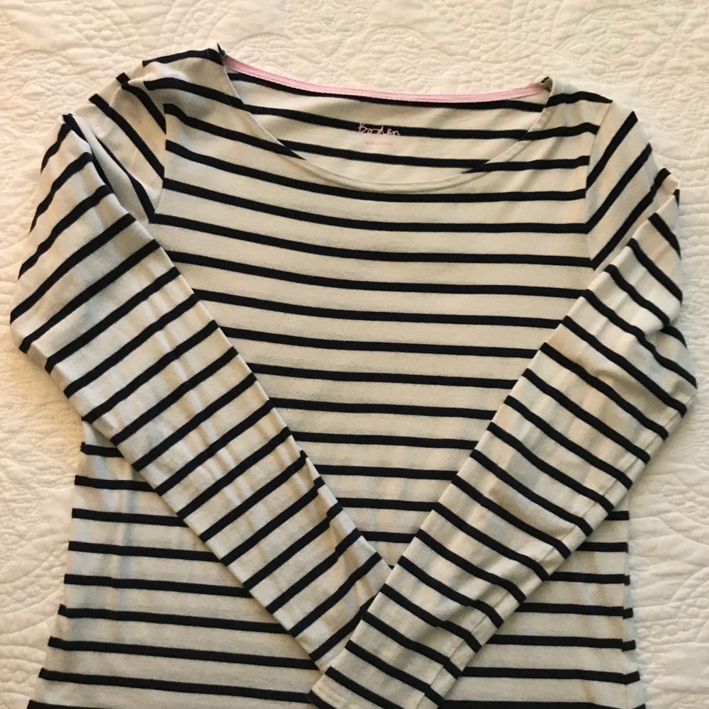 Boden long sleeve lightweight Breton
